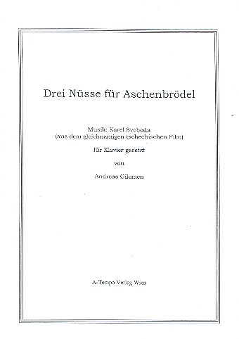 Cover: 9990051595505 | Drei Nüsse für Aschenbrödel für Klavier | Karel Svoboda