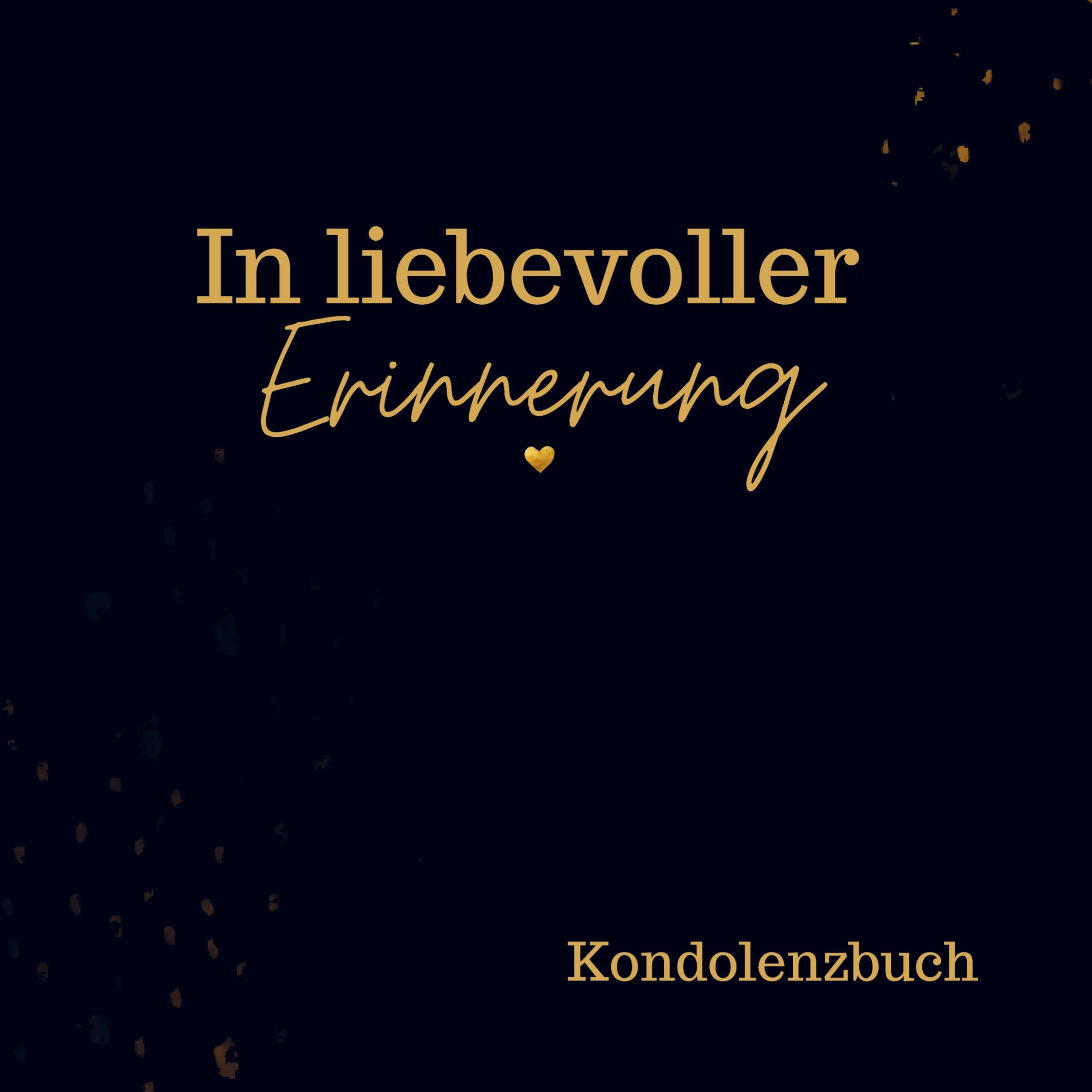 Cover: 9789403749242 | Kondolenzbuch- In liebevoller Erinnerung | Lara Burgers | Taschenbuch