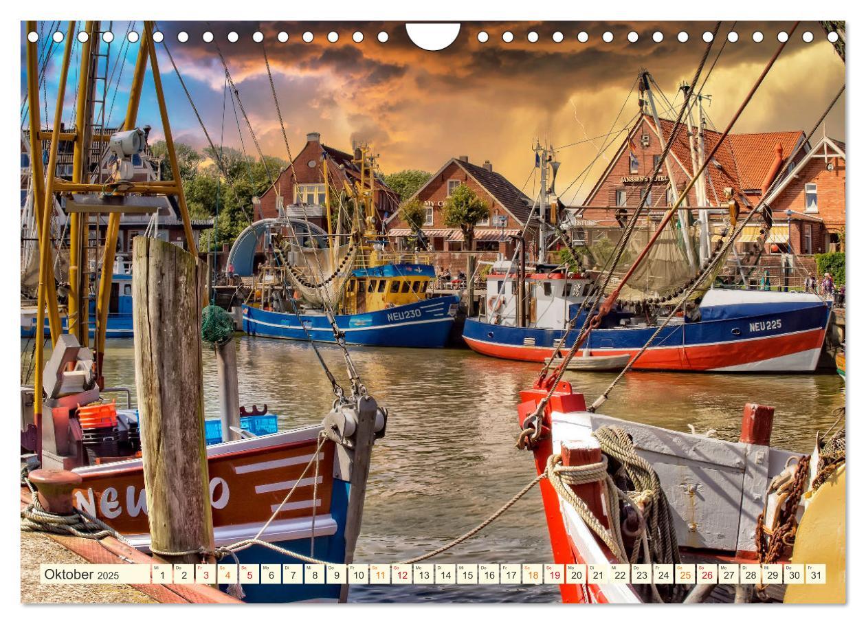 Bild: 9783435070459 | Geliebte Nordsee (Wandkalender 2025 DIN A4 quer), CALVENDO...