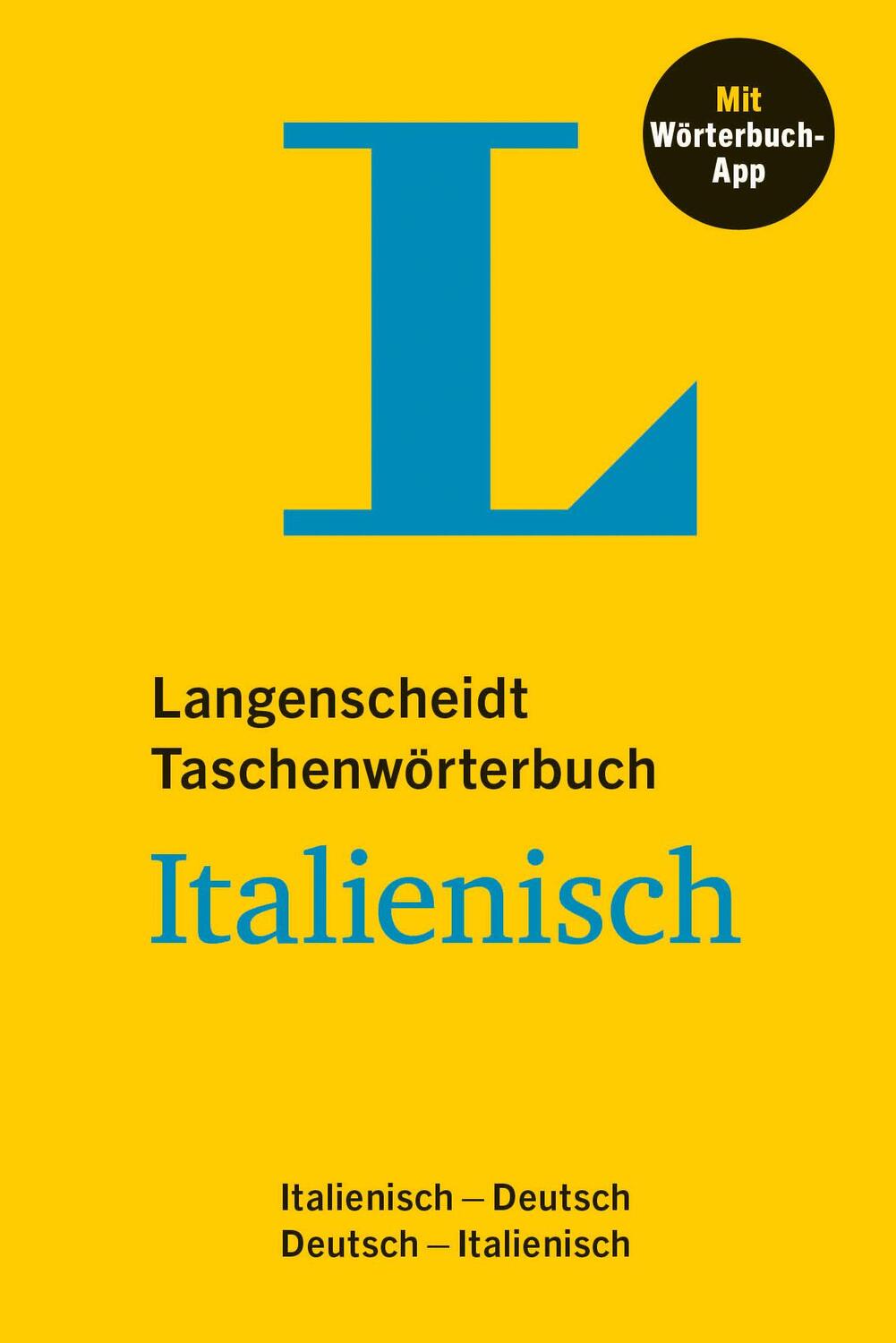 Cover: 9783125144934 | Langenscheidt Taschenwörterbuch Italienisch | Bundle | 1 Taschenbuch