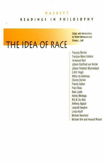 Cover: 9780872204584 | The Idea of Race | Readings in Philosophy | Robert Bernasconi | Buch