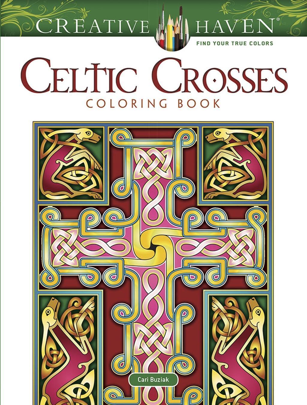Cover: 9780486826684 | Creative Haven Celtic Crosses Coloring Book | Cari Buziak | Buch