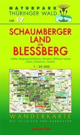 Cover: 9783935621250 | Naturpark Thüringer Wald 17. Schaumberger Land und Bleßberg 1 : 30...