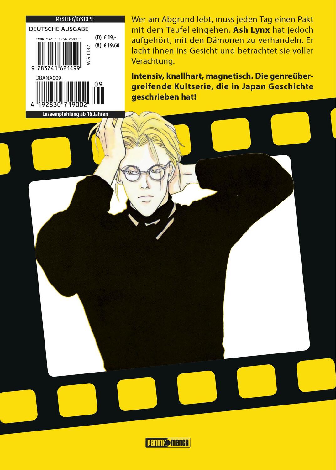 Rückseite: 9783741621499 | Banana Fish: Ultimative Edition 09 | Bd. 9 | Akimi Yoshida | Buch