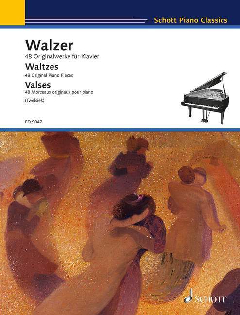 Cover: 9783795754297 | Walzer | 48 Originalwerke für Klavier. Klavier. | Monika Twelsiek