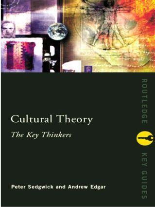Cover: 9780415232814 | Cultural Theory: The Key Thinkers | Andrew Edgar (u. a.) | Taschenbuch