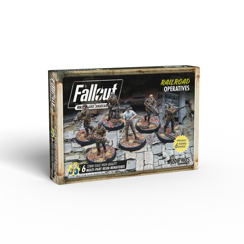 Cover: 5060523344383 | Fallout: Wasteland Warfare - Railroad: Operatives | englisch