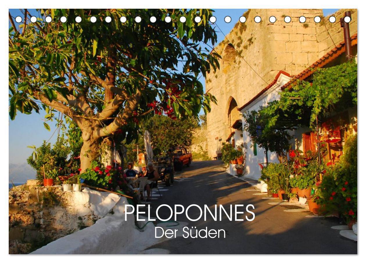 Cover: 9783675759732 | Peloponnes - Der Süden (Tischkalender 2024 DIN A5 quer), CALVENDO...