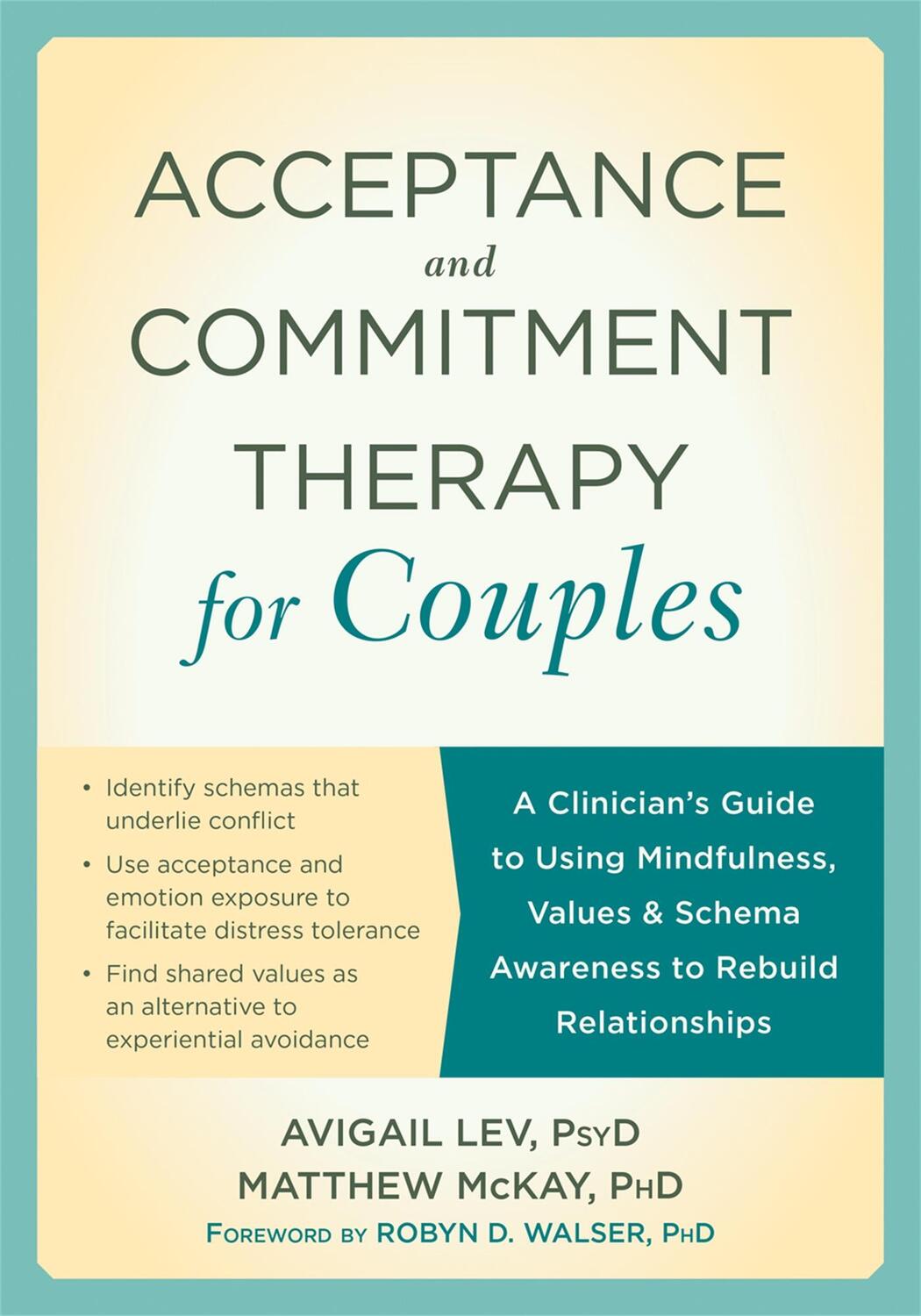 Cover: 9781626254800 | Acceptance and Commitment Therapy for Couples | Avigail Lev (u. a.)