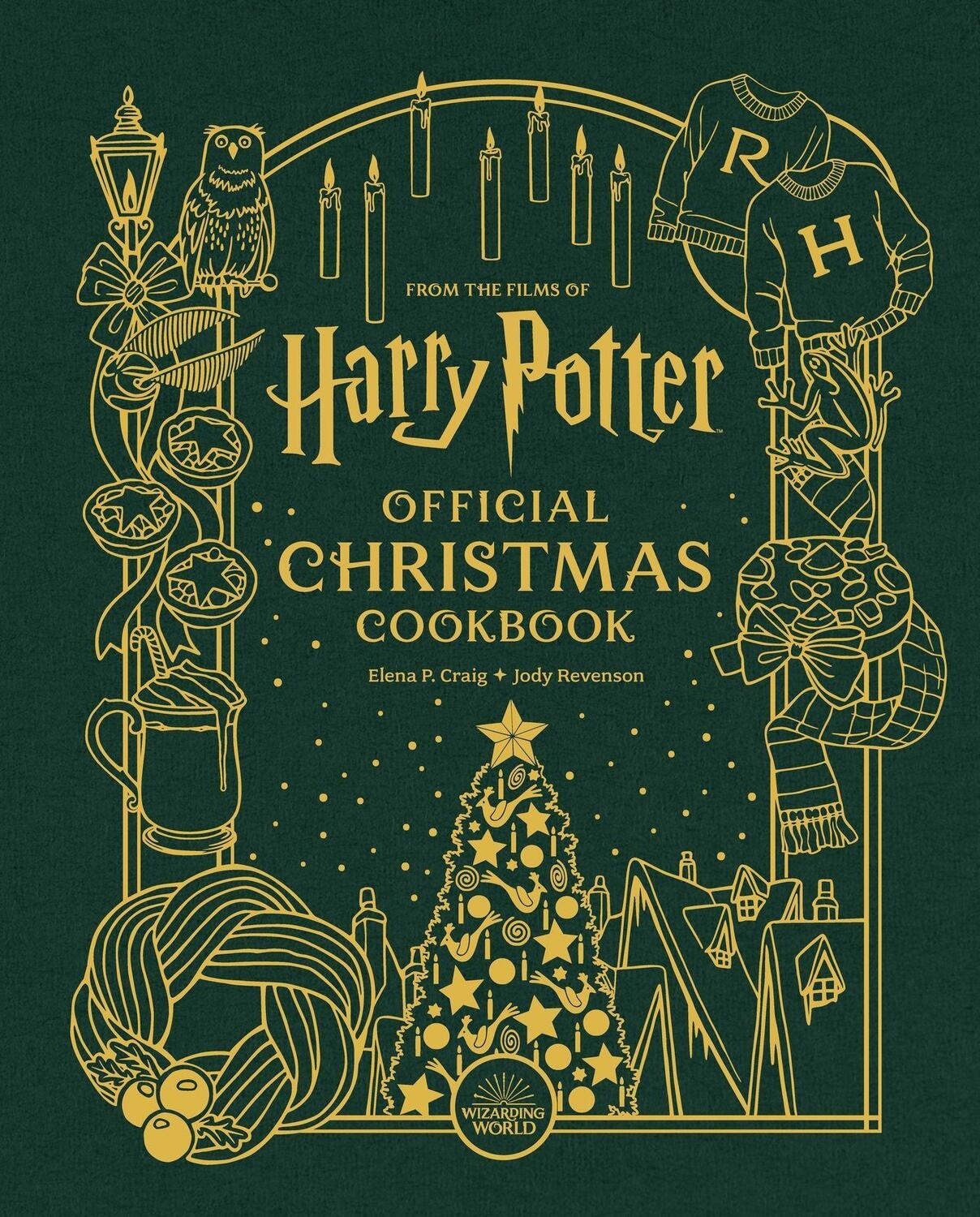Cover: 9781529434736 | Harry Potter: Official Christmas Cookbook | Elena P. Craig (u. a.)
