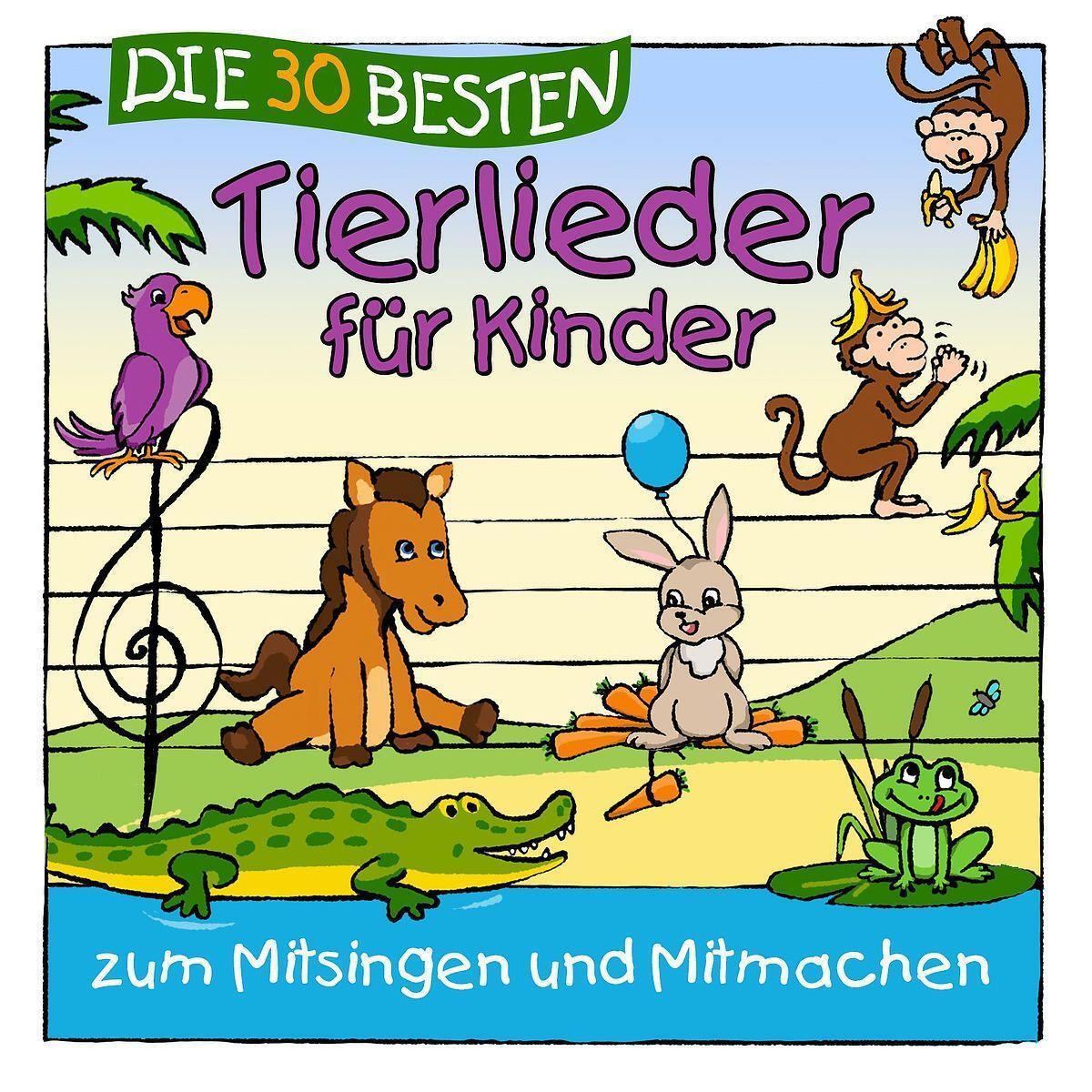 Cover: 4260167476728 | Die 30 Besten Tierlieder Für Kinder | S. /Glück Sommerland | Audio-CD