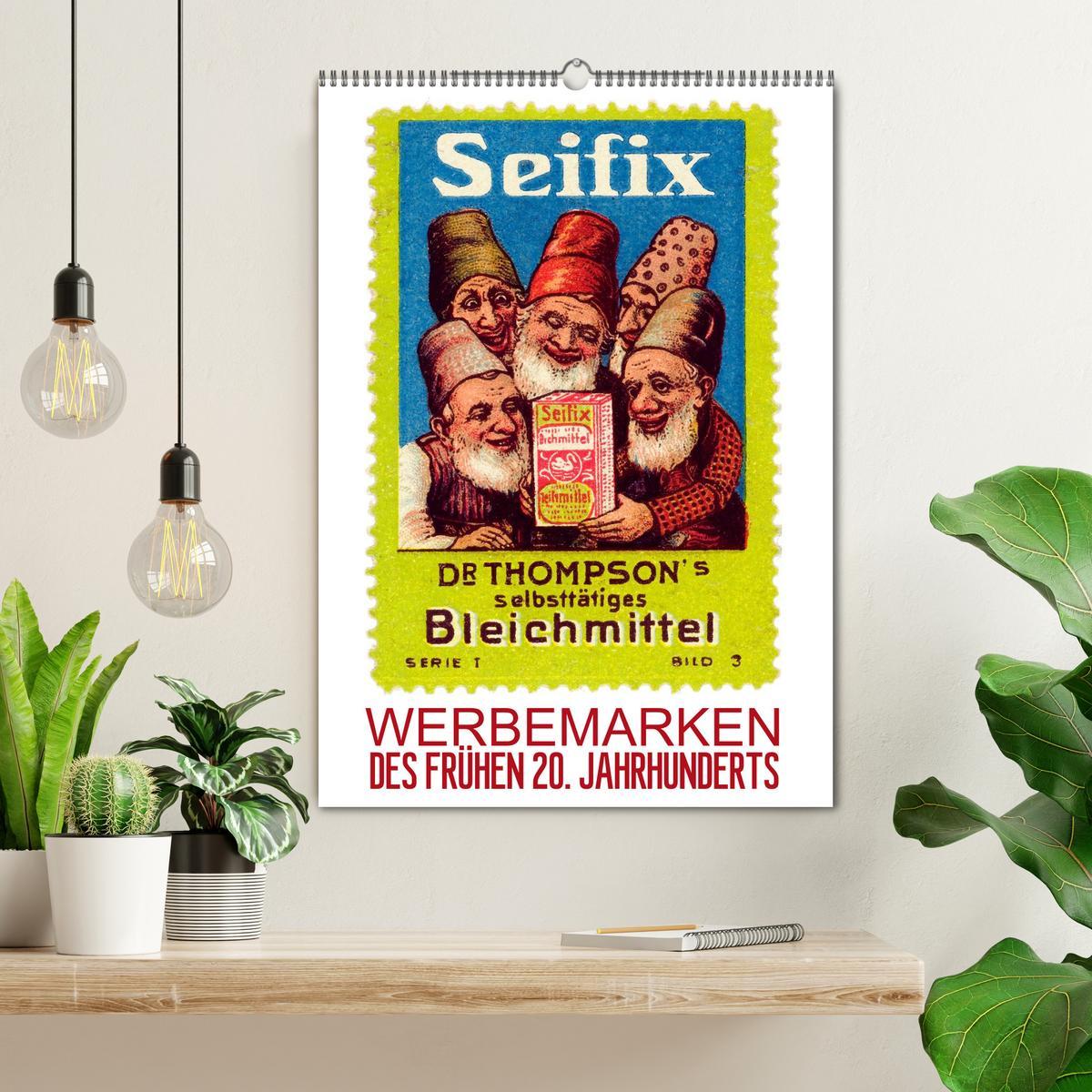 Bild: 9783457047453 | Werbemarken des frühen 20. Jahrhunderts (Wandkalender 2025 DIN A2...