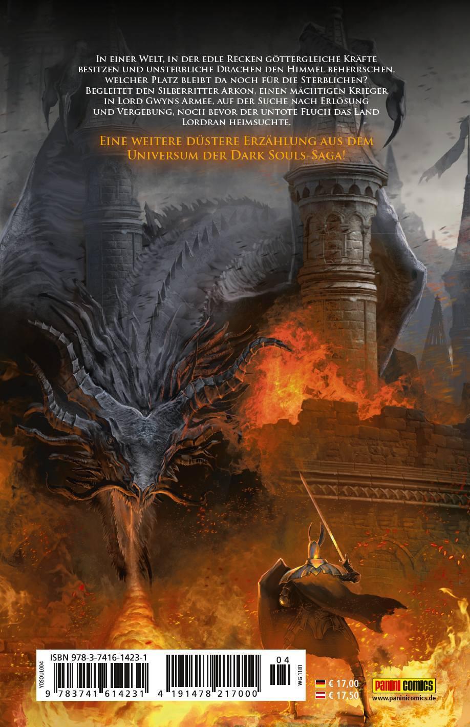 Rückseite: 9783741614231 | Dark Souls | Bd. 4: Das Zeitalter des Feuers | Ryan O'Sullivan (u. a.)
