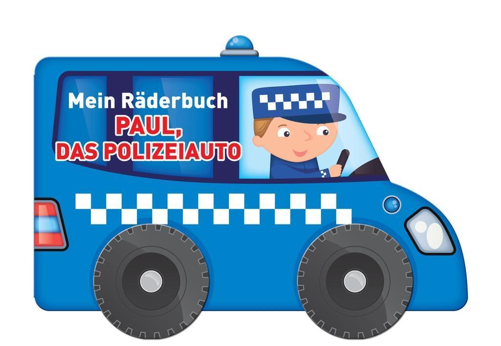 Cover: 9789463343688 | Mein Räderbuch - Paul, das Polizeiauto | Buch | Deutsch | 2017