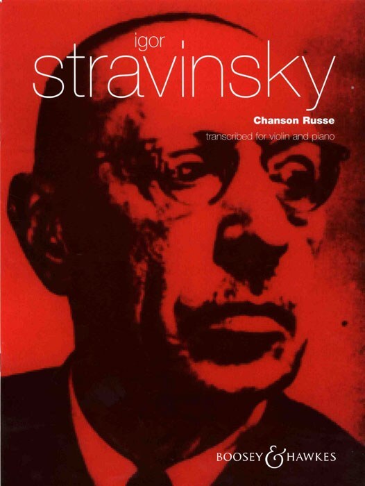 Cover: 9790060026263 | Chanson Russe (Dushkin) | Igor Stravinsky | Buch | Boosey and Hawkes