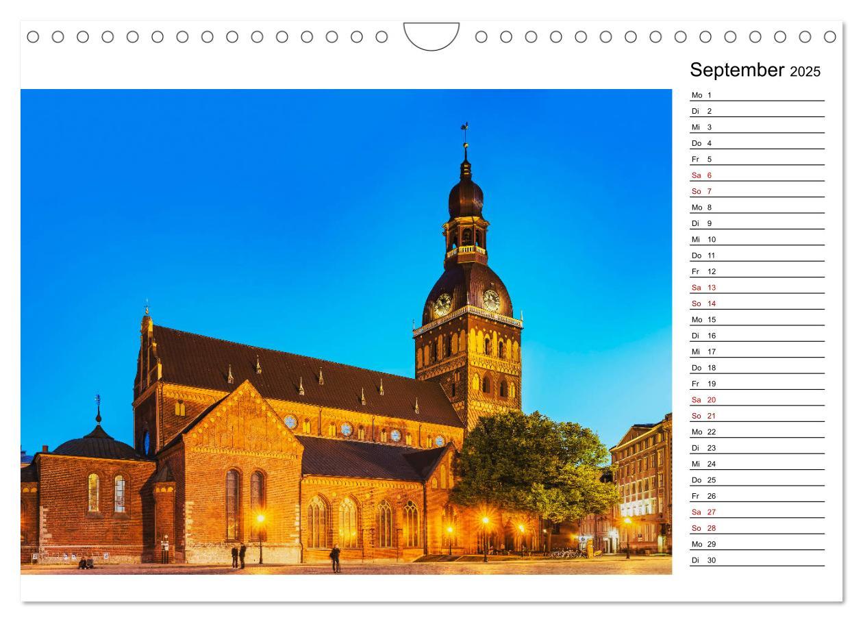 Bild: 9783435427741 | Ein Wochenende in Riga (Wandkalender 2025 DIN A4 quer), CALVENDO...