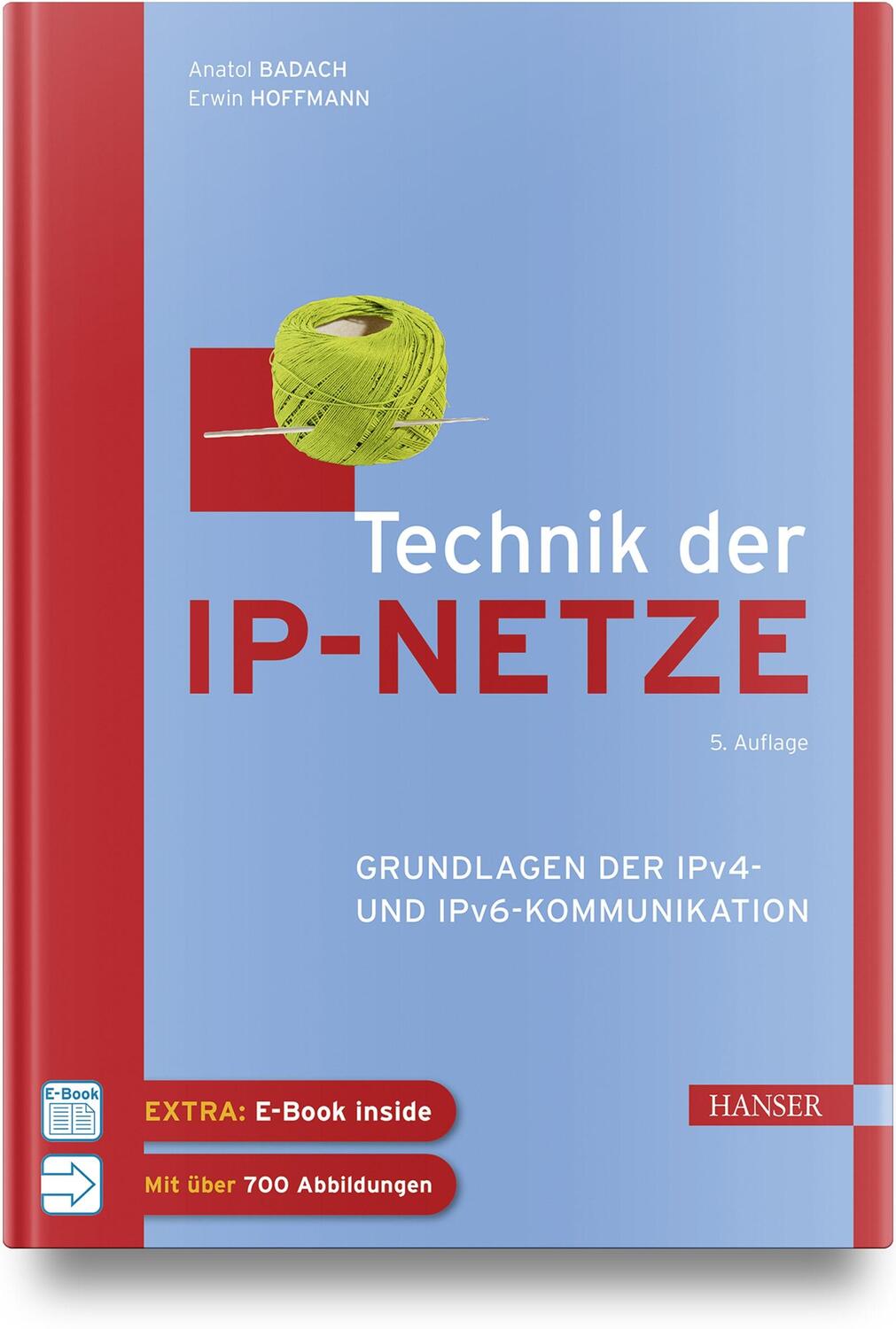 Cover: 9783446473713 | Technik der IP-Netze | Grundlagen der IPv4- und IPv6-Kommunikation