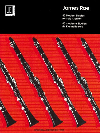 Cover: 803452011286 | 40 Modern Studies For Solo Clarinet | James Rae | Buch