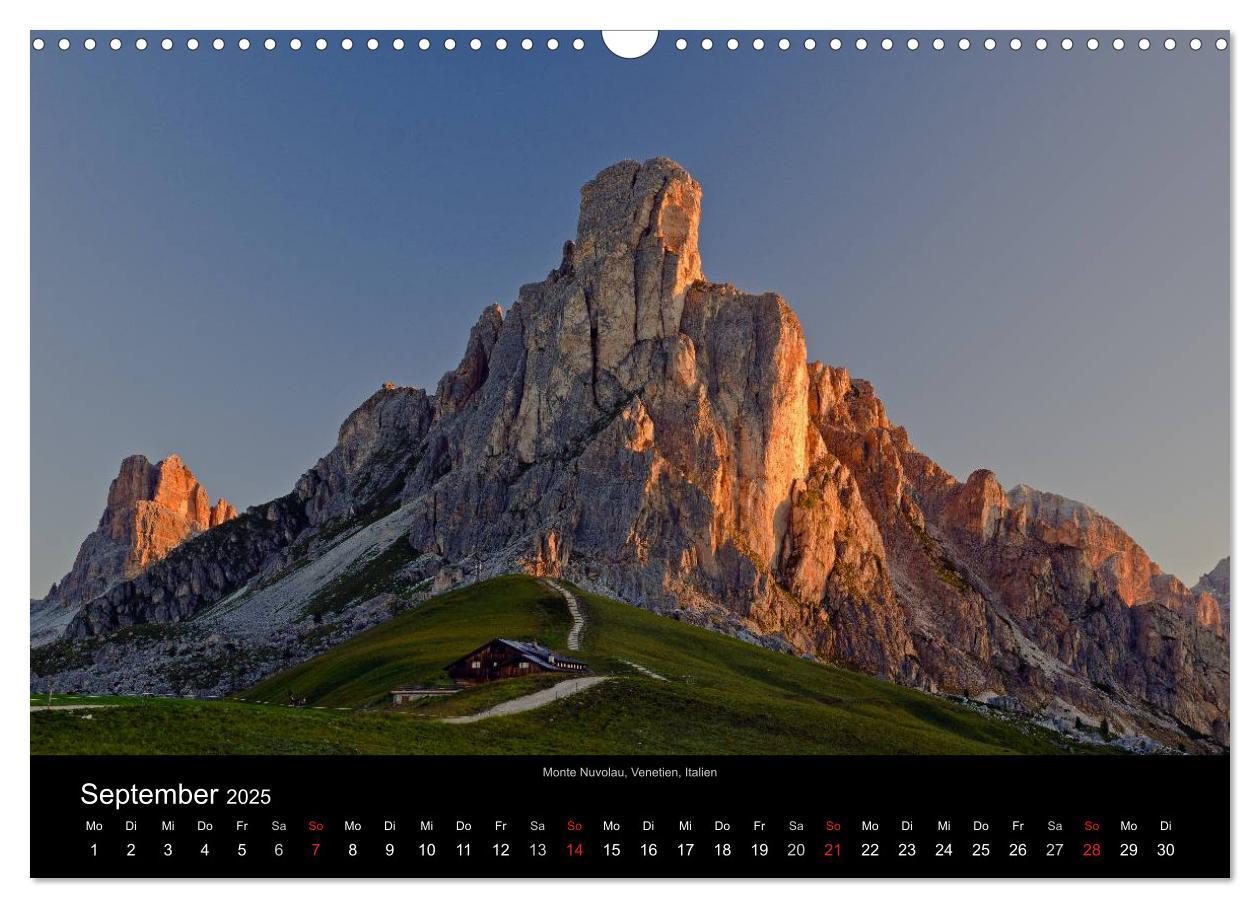 Bild: 9783435649419 | Alpen (Wandkalender 2025 DIN A3 quer), CALVENDO Monatskalender | 2025