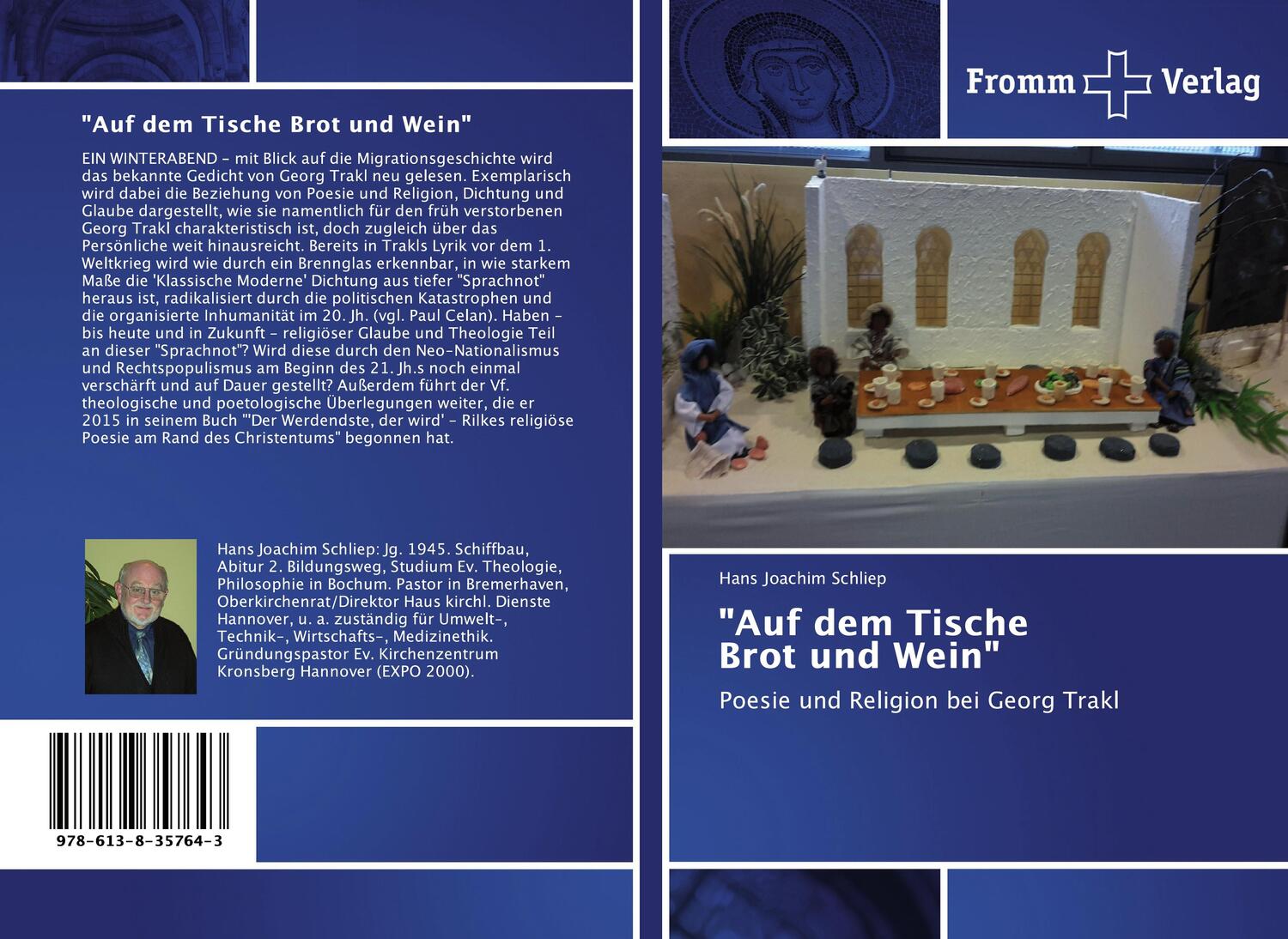 Cover: 9786138357643 | "Auf dem Tische Brot und Wein" | Poesie und Religion bei Georg Trakl