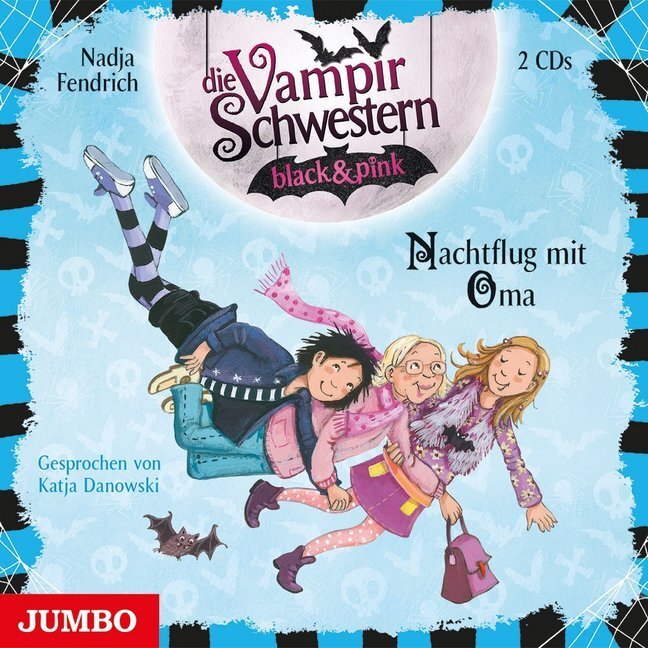 Cover: 9783833739750 | Die Vampirschwestern black &amp; pink - Nachtflug mit Oma, 2 Audio-CDs