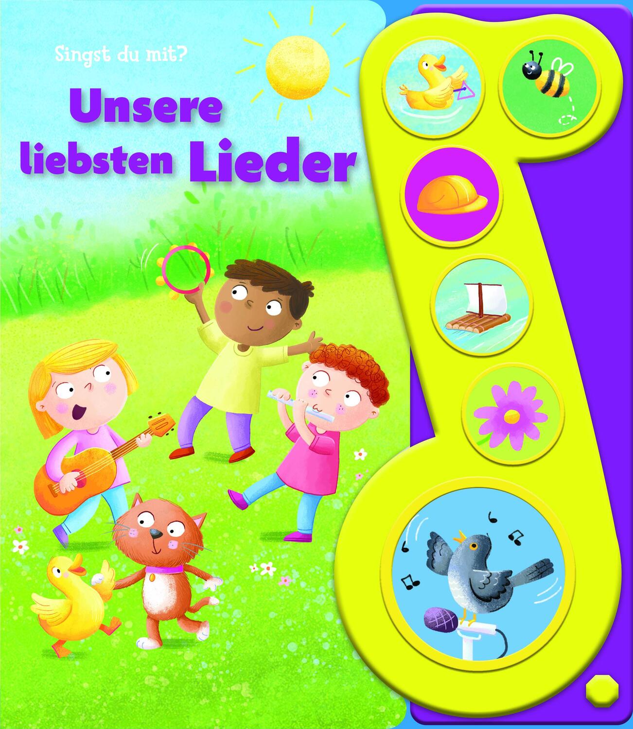Cover: 9781503768833 | Unsere liebsten Lieder - Liederbuch mit Sound - Pappbilderbuch mit...