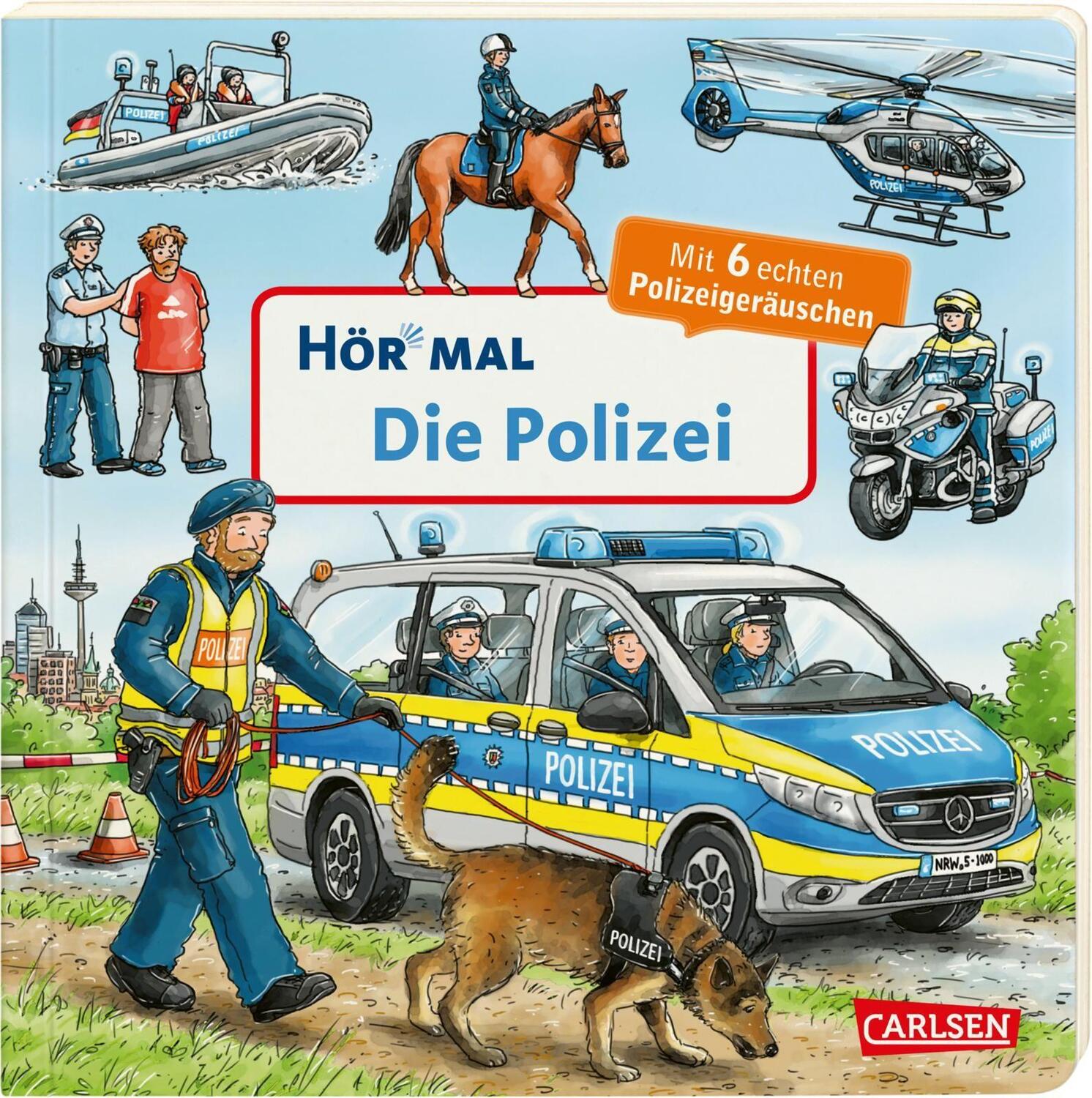 Cover: 9783551251879 | Hör mal (Soundbuch): Die Polizei | Christian Zimmer | Buch | Deutsch