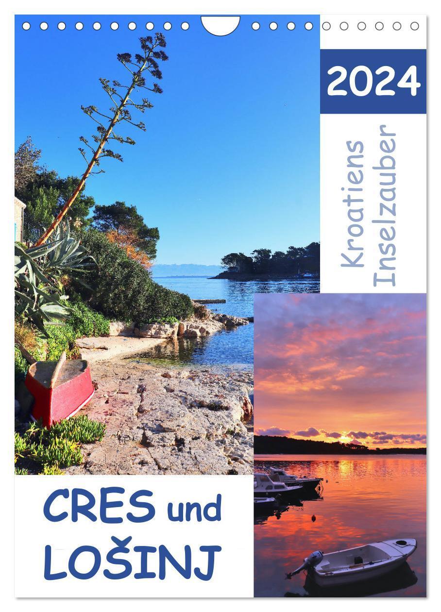 Cover: 9783675813083 | Kroatiens Inselzauber, Cres und Losinj (Wandkalender 2024 DIN A4...