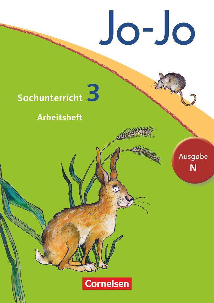 Cover: 9783060833870 | Jo-Jo Sachunterricht - Ausgabe N. 3. Schuljahr - Arbeitsheft | Buch