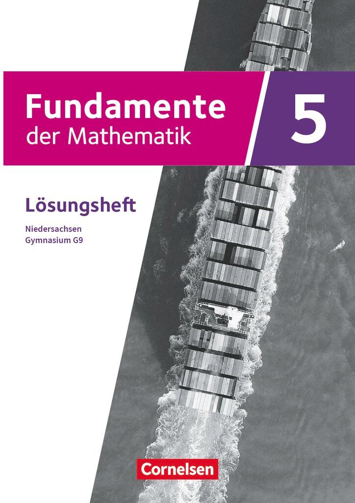 Cover: 9783060406487 | Fundamente der Mathematik 5. Schuljahr. Niedersachsen - Lösungen...