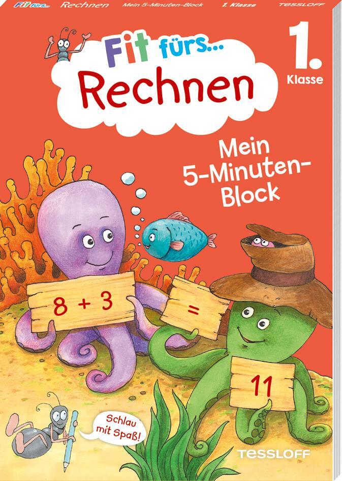 Cover: 9783788624590 | Fit fürs Rechnen 1. Klasse. Mein 5-Minuten-Block | Julia Meyer | Buch