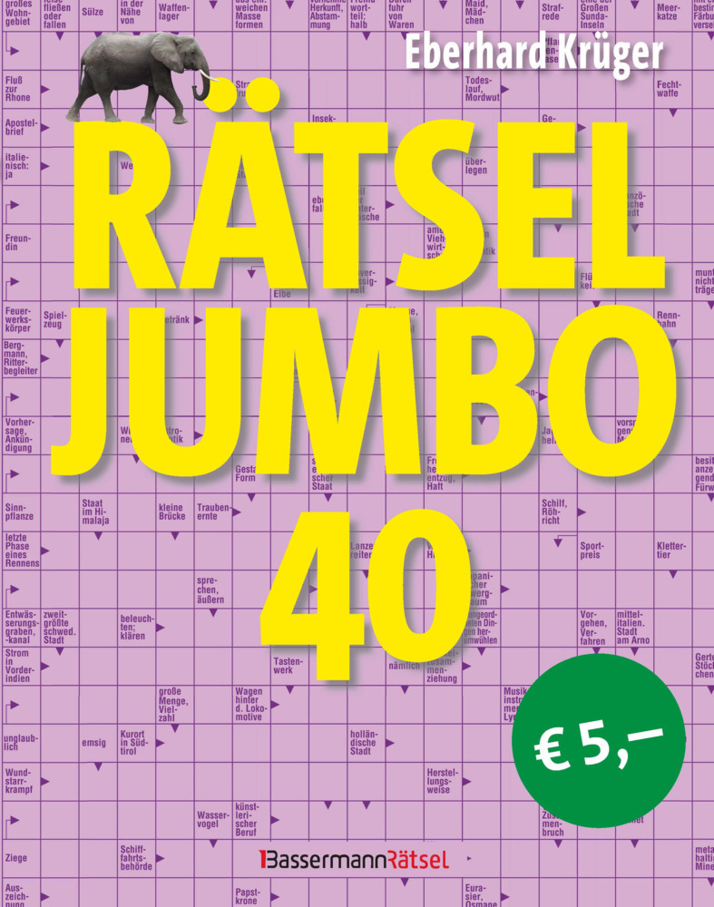 Cover: 9783809446101 | Rätseljumbo 40 | Eberhard Krüger | Taschenbuch | 320 S. | Deutsch