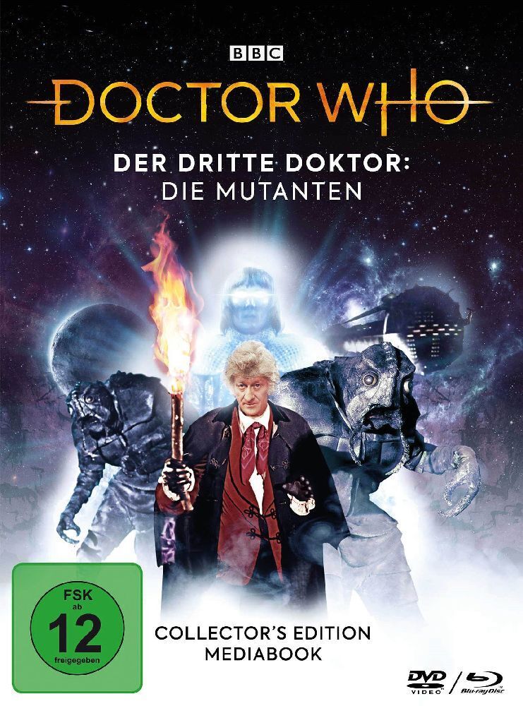 Cover: 4006448367091 | Doctor Who: Der Dritte Doktor - Die Mutanten, 1 Blu-ray + 2 DVDs...