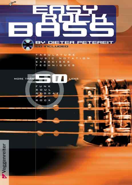 Cover: 9783802401732 | Easy Rock Bass | Mit CD - Englische Ausgabe | Dieter Petereit | 1998