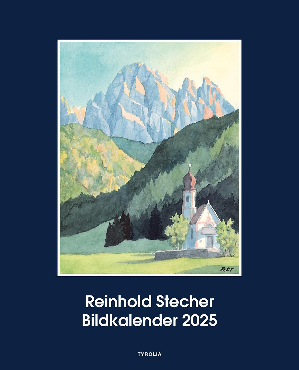 Cover: 9783702242015 | Reinhold Stecher Bildkalender 2025 | Reinhold Stecher | Kalender