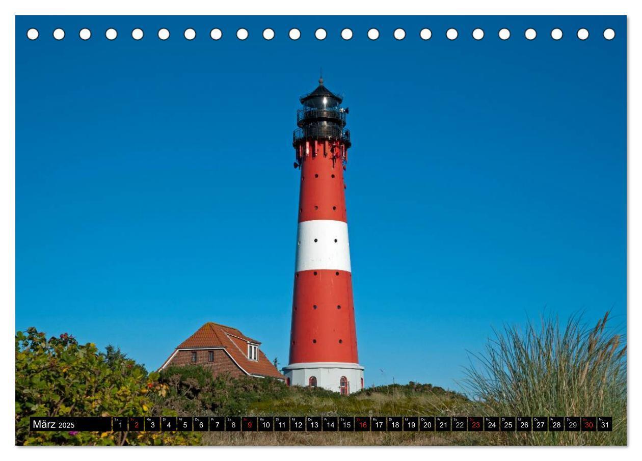 Bild: 9783435668434 | Sylt in Bildern (Tischkalender 2025 DIN A5 quer), CALVENDO...