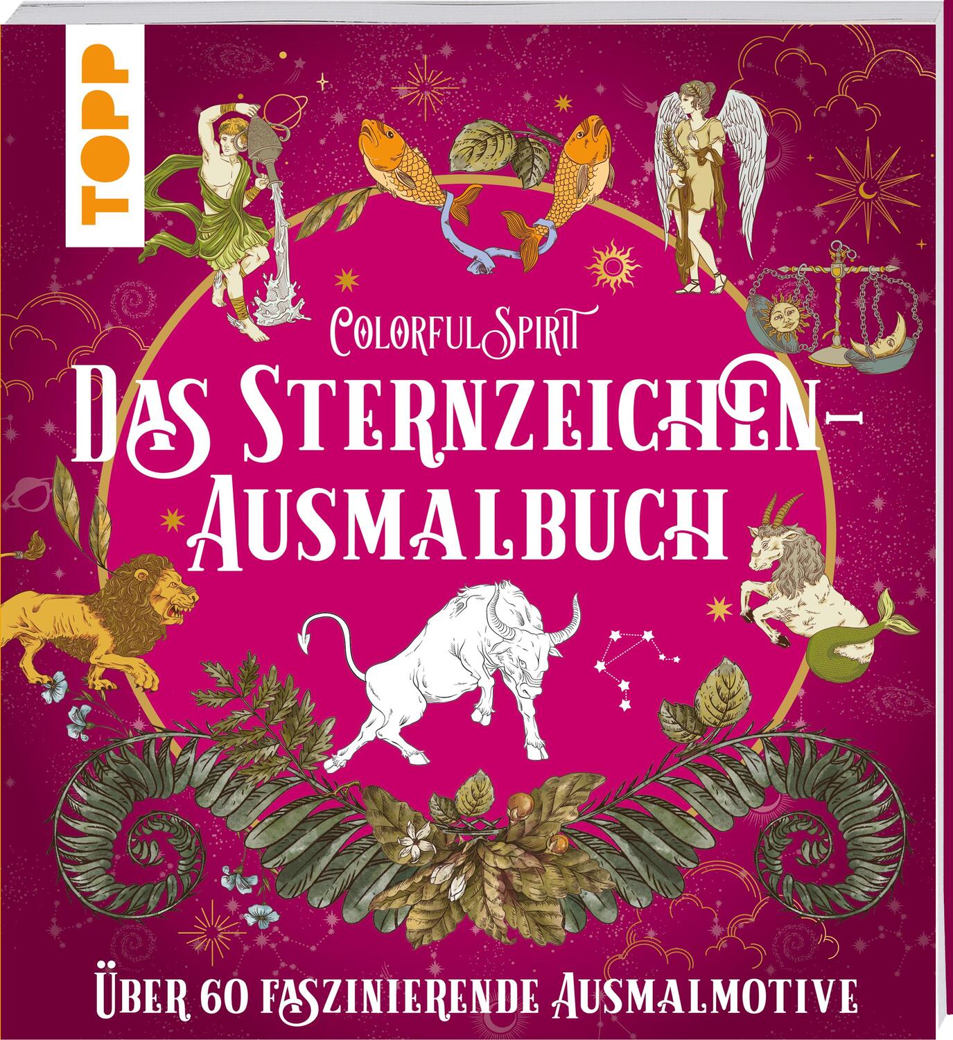 Cover: 9783735880314 | Colorful Spirit - Das Sternzeichen-Ausmalbuch | Frechverlag | Buch