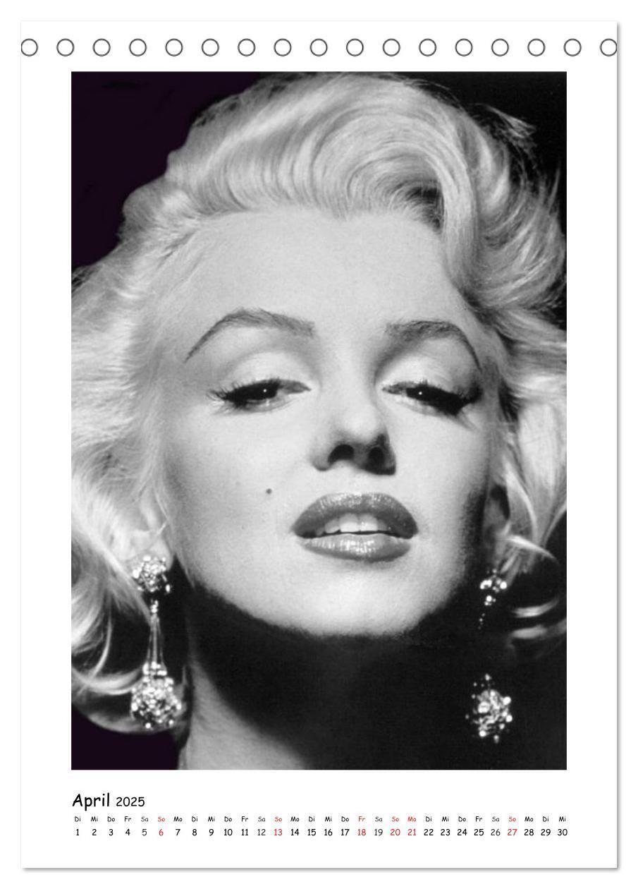 Bild: 9783457036273 | Marilyn Monroe. Weltstar und Sexsymbol (Tischkalender 2025 DIN A5...