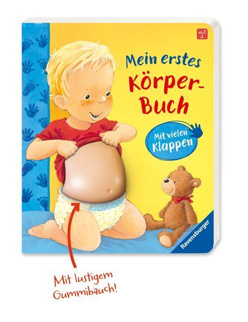 Bild: 9783473438136 | Mein erstes Körperbuch; . | Mit vielen Klappen | Katja Senner | Buch