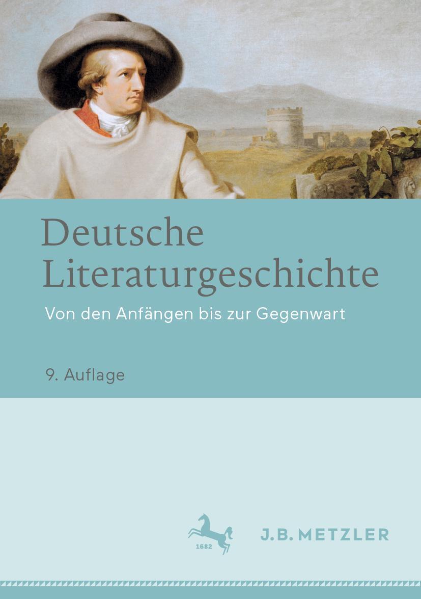 Cover: 9783476049520 | Deutsche Literaturgeschichte | Von den Anfängen bis zur Gegenwart | XI