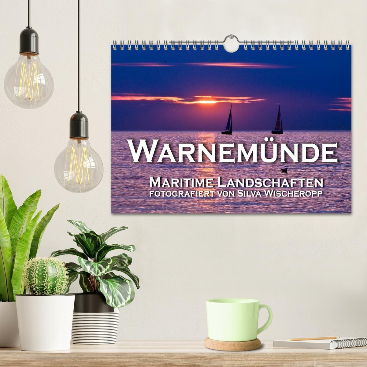 Bild: 9783435708550 | Warnemünde - Maritime Landschaften (Wandkalender 2025 DIN A4 quer),...