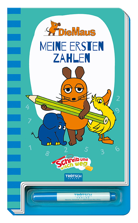 Cover: 9783957748577 | Trötsch Die Maus Schreib und wisch weg Zahlen | KG | Buch | 28 S.
