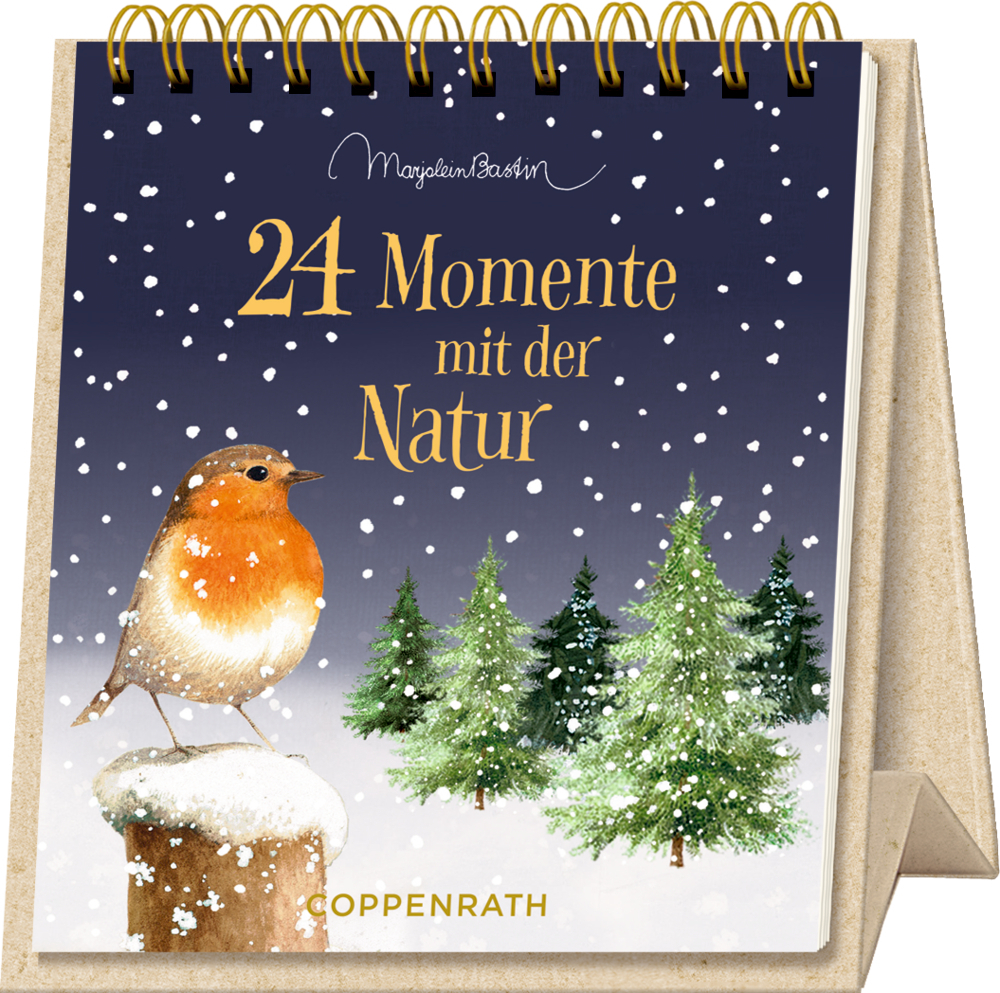 Cover: 9783649643074 | 24 Momente mit der Natur, Tischkalender | Marjolein Bastin | Kalender