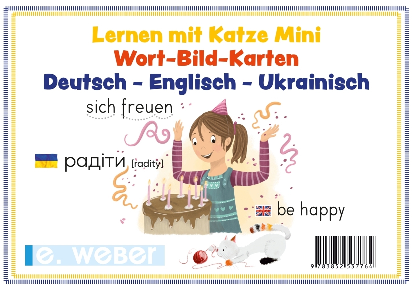 Cover: 9783852537764 | Grundwortschatz DAZ Wort-Bild-Karten Deutsch-Englisch-Ukrainisch