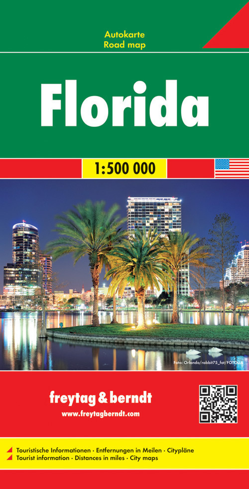 Cover: 9783707914320 | Florida, Autokarte 1:500.000 | Freytag-Berndt und Artaria KG | Gefalzt