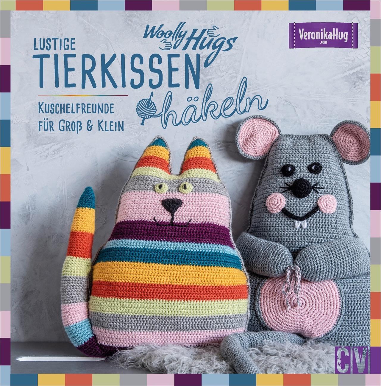 Cover: 9783841066190 | Woolly Hugs Lustige Tierkissen häkeln | Veronika Hug | Buch | Deutsch