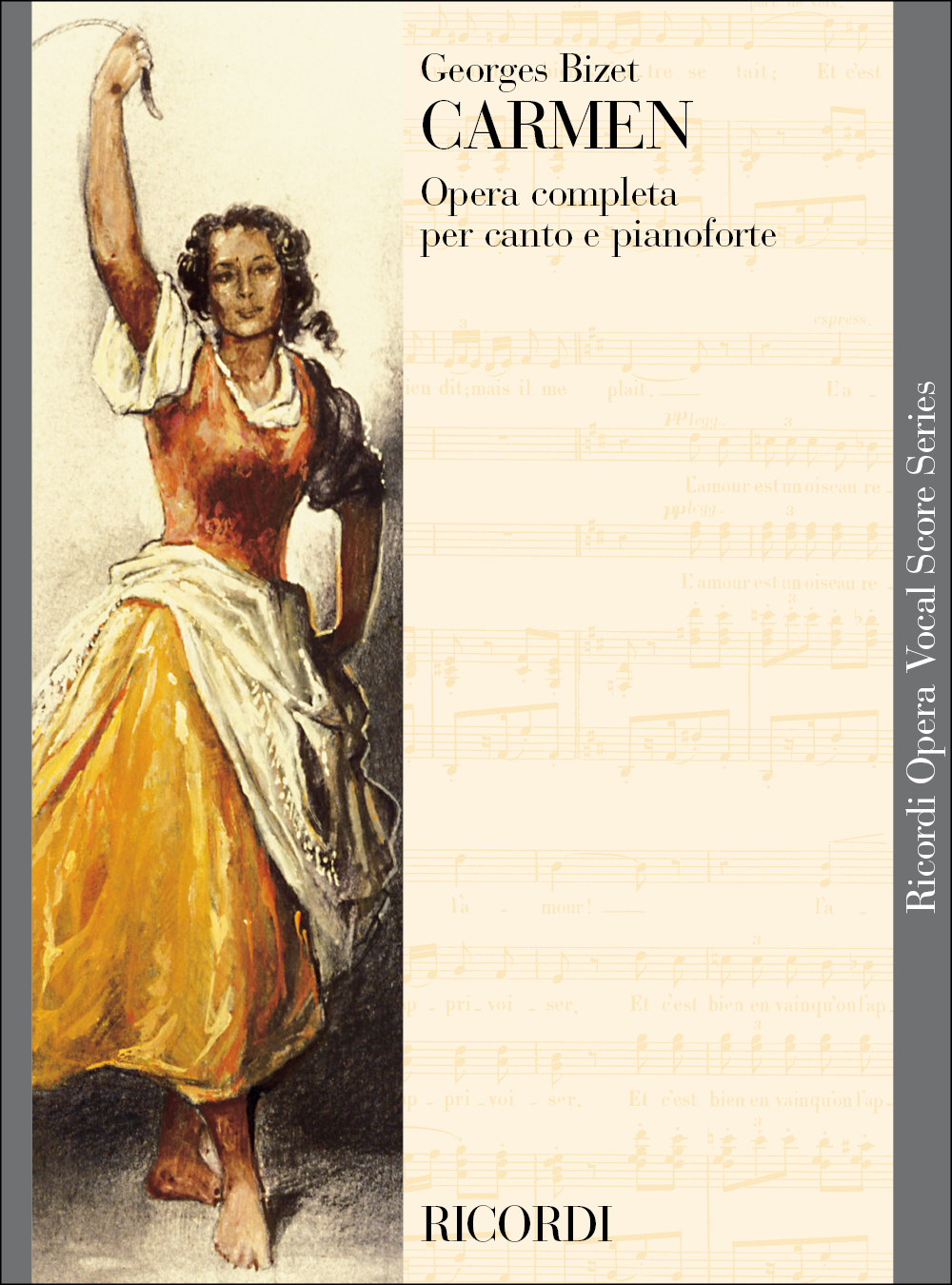 Cover: 9790041394794 | Carmen | Vocal Score | Georges Bizet | Klavierauszug | 2005 | Ricordi