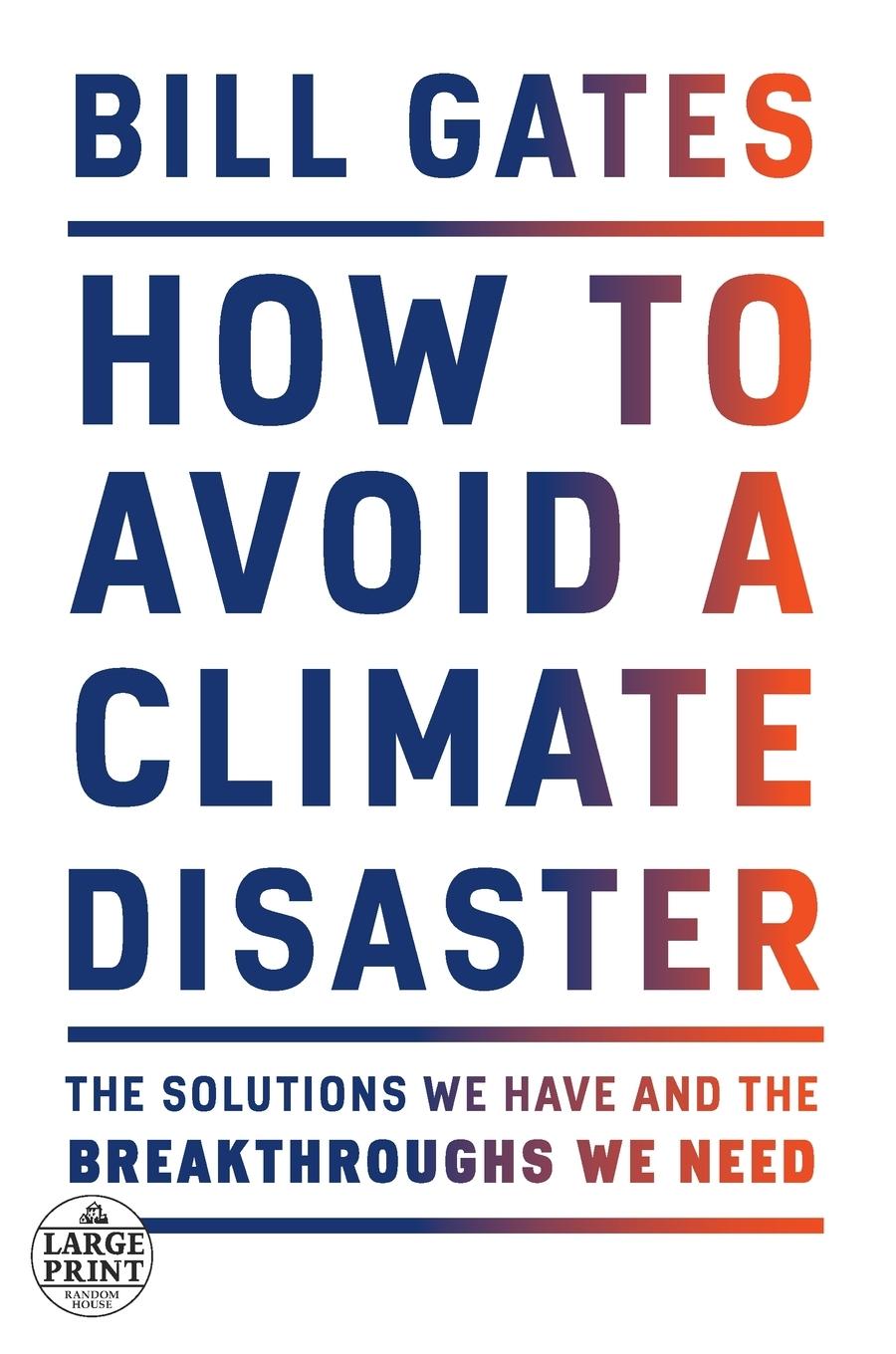 Cover: 9780593215777 | How to Avoid a Climate Disaster | Bill Gates | Taschenbuch | Englisch