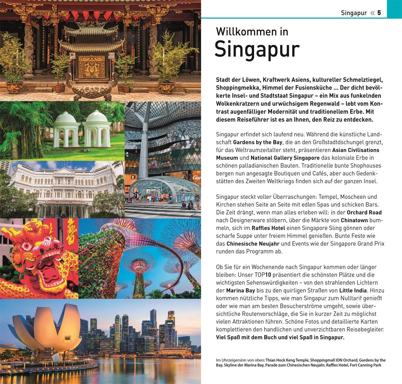 Bild: 9783734207525 | TOP10 Reiseführer Singapur | Jennifer Eveland | Taschenbuch | 128 S.