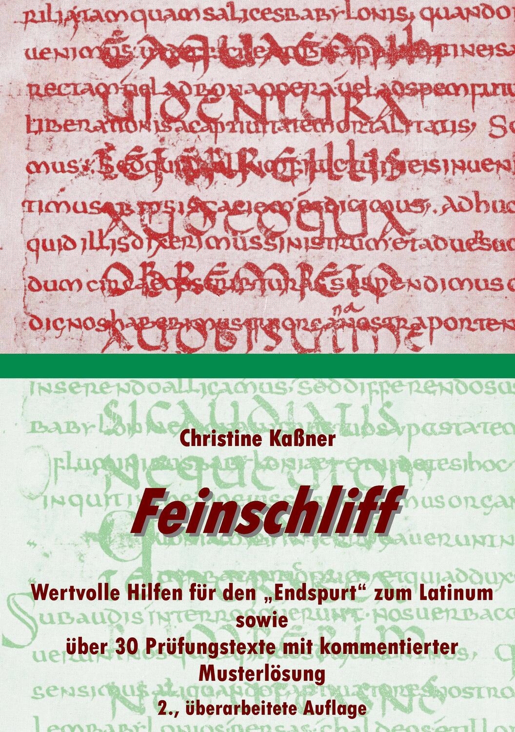 Cover: 9783837037524 | Feinschliff | Christine Kaßner (u. a.) | Taschenbuch | 2010